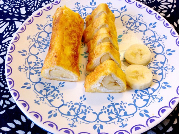 早餐系列—香蕉吐司卷