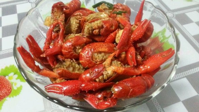 香炒龙虾