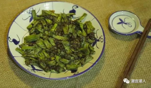 潮音潮人：橄榄菜炒豆角