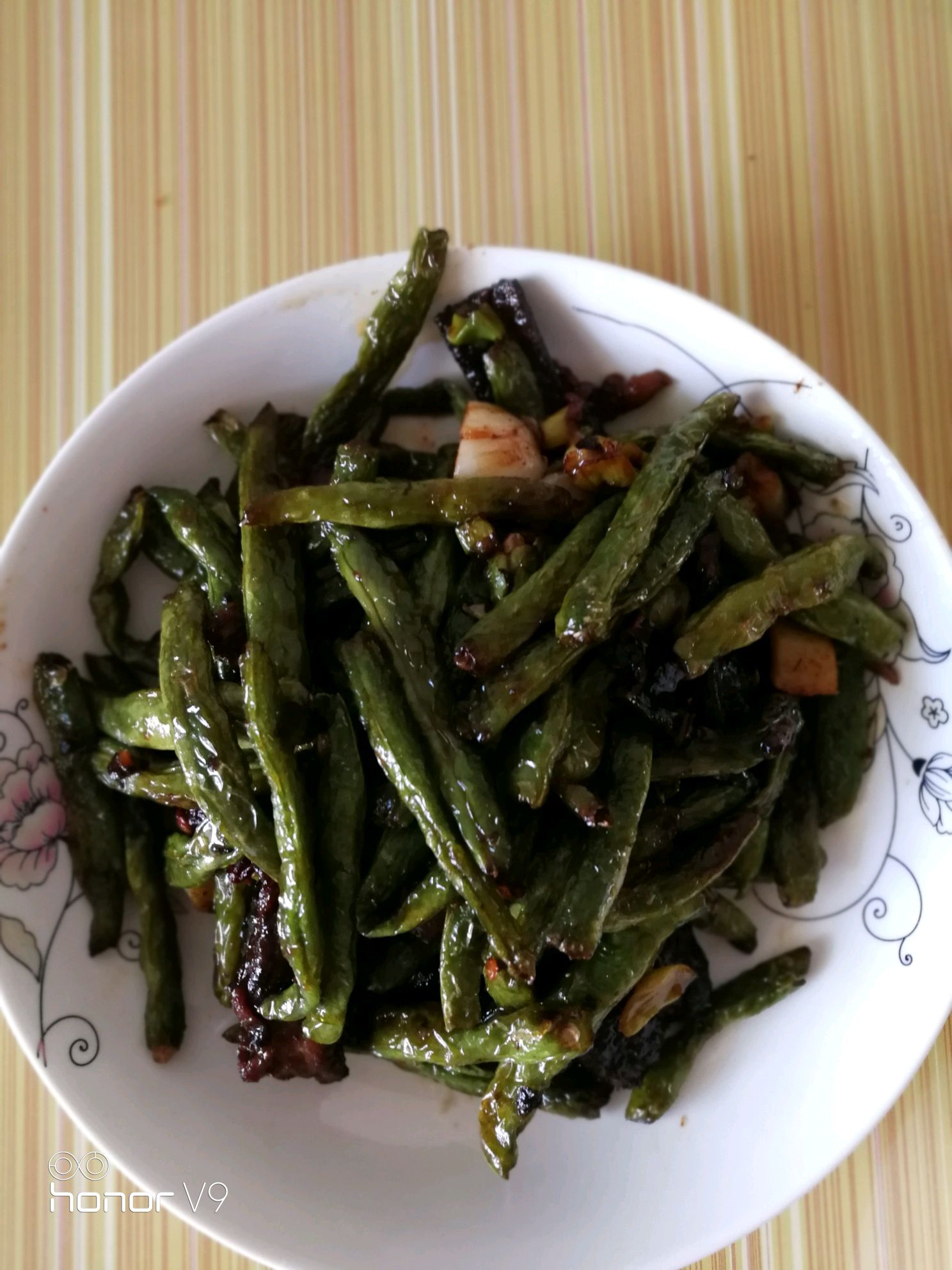 Stir fried beans