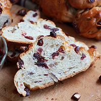 #莓语健康日记#蔓越莓核桃节日面包的做法图解10