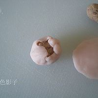 粉色之恋冰皮月饼 #柏翠辅食节-烘焙零食#的做法图解14