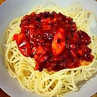 茄汁意面的做法图解4