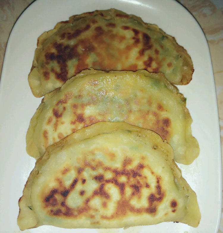 韮菜饼的做法