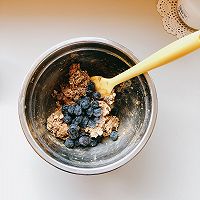 『颓废＆丰盛』蓝莓燕麦饼干| 布朗尼蛋糕口感的做法图解7