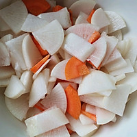酸酸甜甜嘎嘣脆的腌萝卜的做法图解3