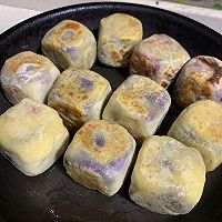 无糖低油紫薯仙豆糕（麻薯馅）的做法图解15