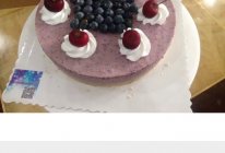 蓝莓慕斯蛋糕#美的绅士烤箱#的做法