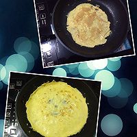 平底锅做【什锦鸡蛋饭卷】的做法图解6