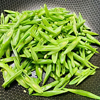 四季豆炒雪菜的做法图解4