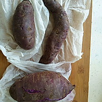 微波炉烤紫薯的做法图解3