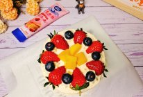 #烘焙美学大赏# 6寸水果蛋糕的做法
