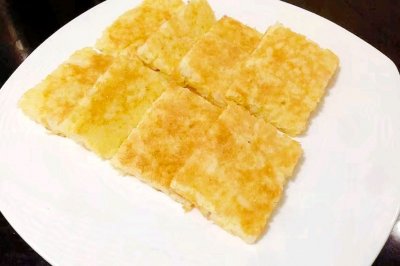 平底锅做【蛋米饼】