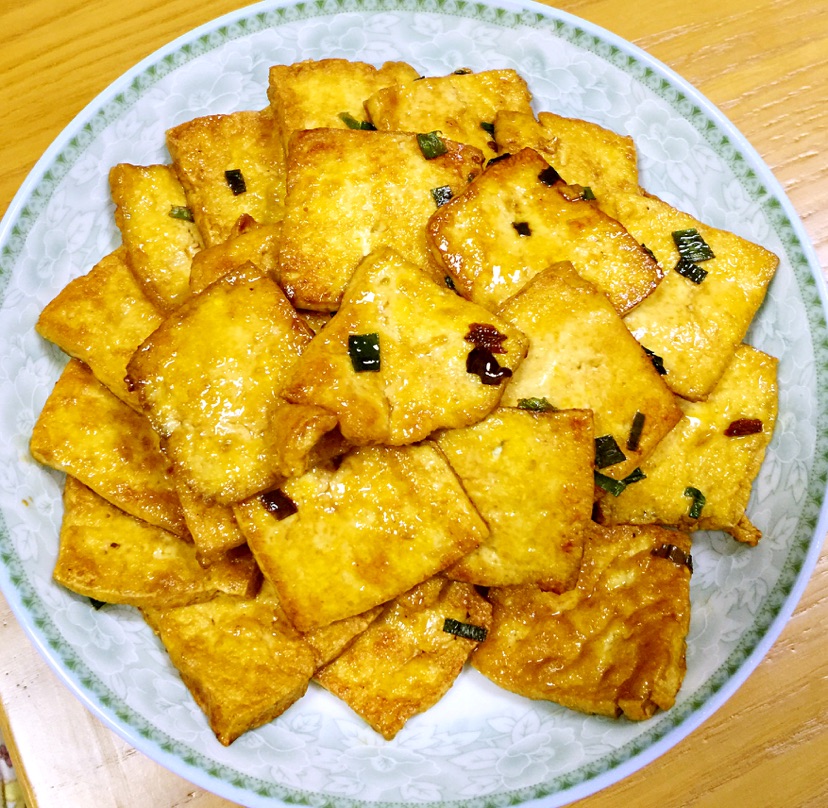香煎豆腐的做法图解8