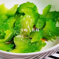 #我的养生日常-远离秋燥#苦瓜拌蜜梨的做法图解5