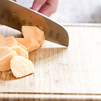 银耳红薯玉米糕的做法图解3