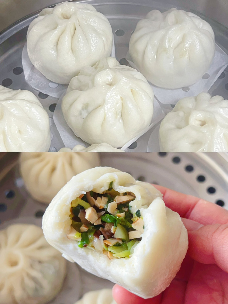 香菇菜包的做法