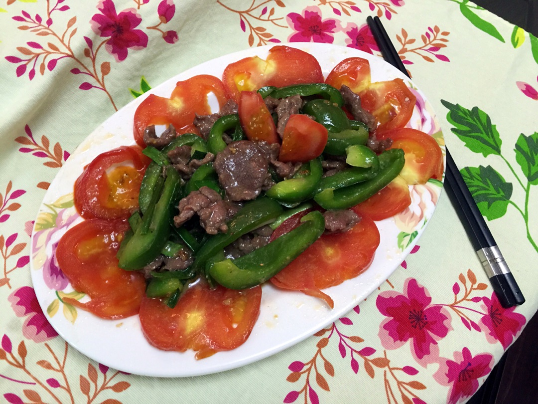 青椒炒牛肉