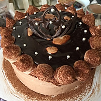 巧克力淋面蛋糕的做法图解4