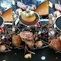 干豆角炖排骨，香辣下饭的做法图解4