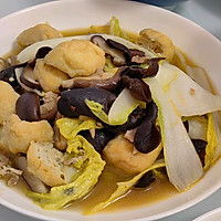 油豆腐香菇大白菜的做法图解8