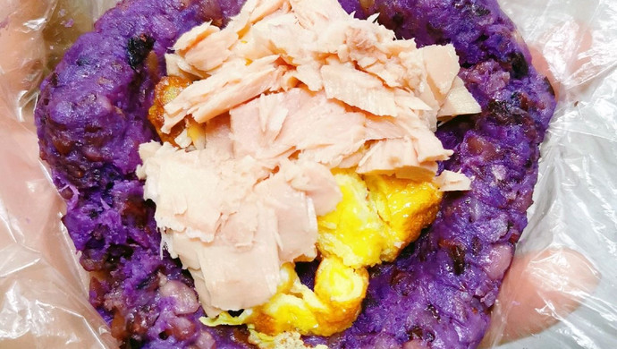 减脂降糖能量早餐✨紫薯杂粮能量球