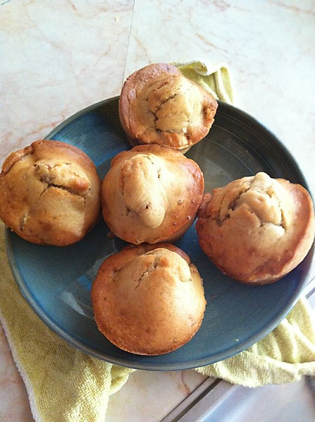 苹果松糕 Apple Muffin的做法