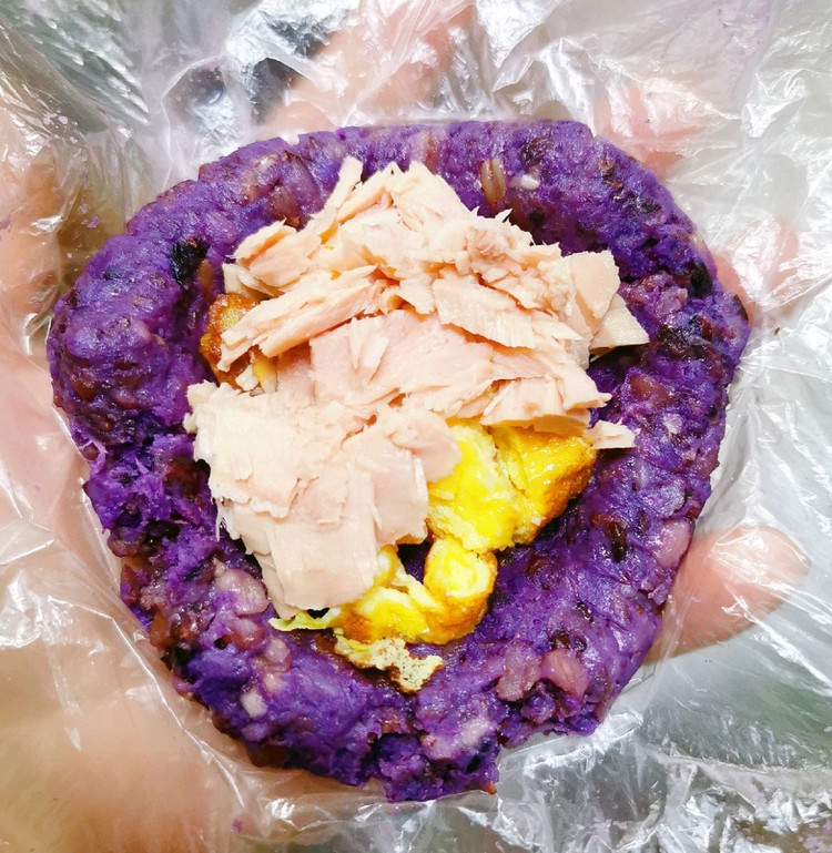 减脂降糖能量早餐✨紫薯杂粮能量球的做法