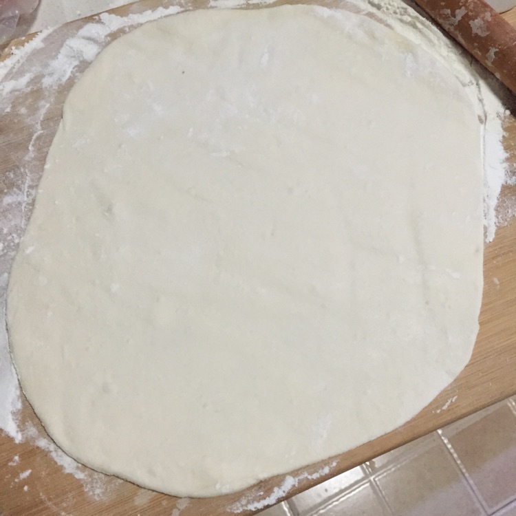葱油饼的做法图解3