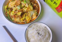 最爱的经典家常菜包菜炒肉的做法