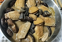 秋日滋补之鲍鱼、海参、香菇焖鸡翅的做法