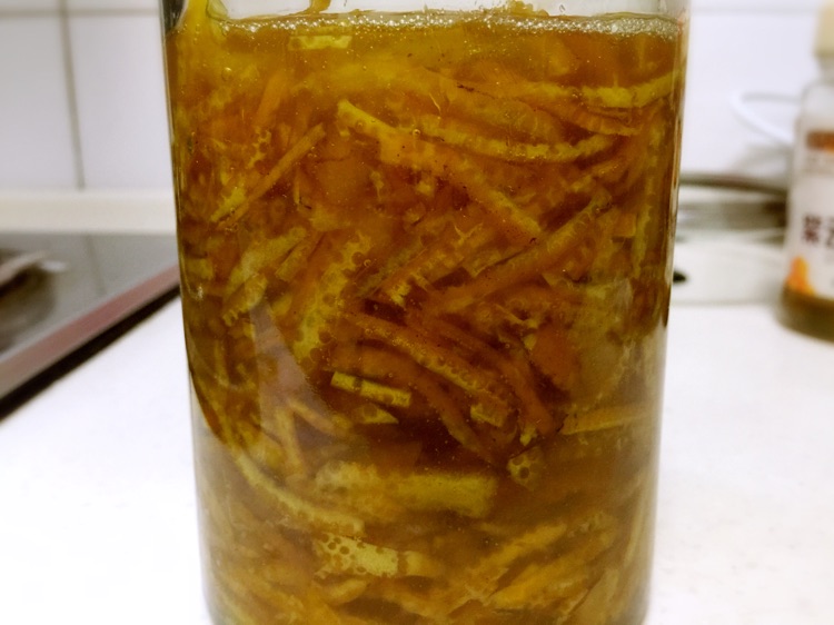 香梨柚皮茶～废物利用的杰作的做法图解8