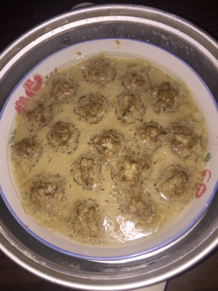 清蒸羊肉丸子