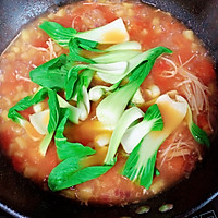 #东古家味美食#金针菇番茄浓汤的做法图解12