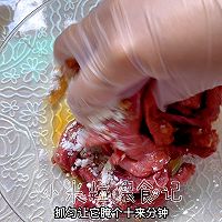 #向往的生活 就是外婆乡#儿童版牙签牛肉，香嫩不柴的做法图解6