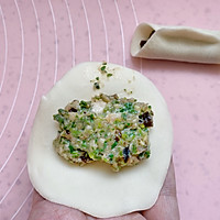 春日尝鲜荠菜锅贴的做法图解8