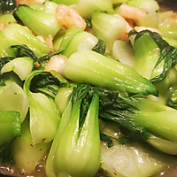 #米饭最强CP#虾仁扒油菜的做法图解4