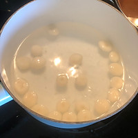 麻薯糯米小丸子&酒糟奶茶的做法图解4