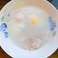 山茶油土鸡蛋肉饼汤的做法图解10
