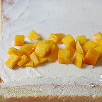 芒果蛋糕卷的做法图解13