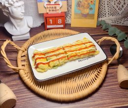 刘小厨的营养快手早餐：蔬菜厚蛋烧的做法