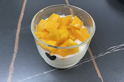 芒果酸奶杯