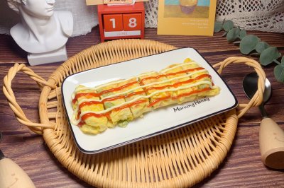 刘小厨的营养快手早餐：蔬菜厚蛋烧
