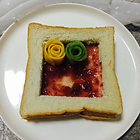 水果花朵三明治的做法图解7