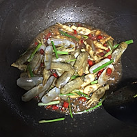 爆炒蛏子的做法图解5