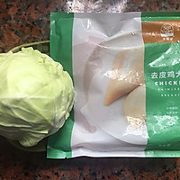 #尽享安心亲子食刻#椰菜炒鸡肉的做法图解1