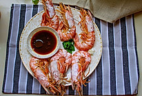 清蒸大虾— —瘦身高蛋白营养餐的做法