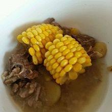 玉米百合板栗排骨汤