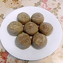 紫米红豆饼