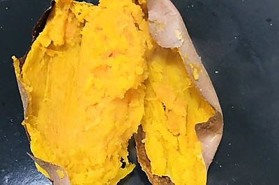 烤箱烤红薯